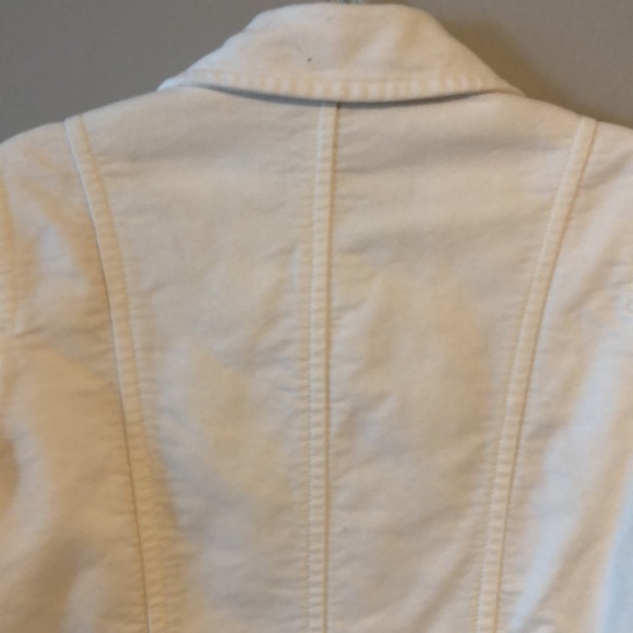 GAP Coat Jacket SZ M Pea Coat Cream - Picture 9 of 9